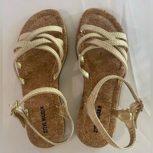 NEW Steve Madden Natural Raffia Sandals